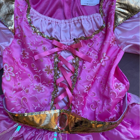 Teetot & Co Girls Pink Tulle Princess Fairy 2-piece Costume size 7/8 years - Picture 10 of 13